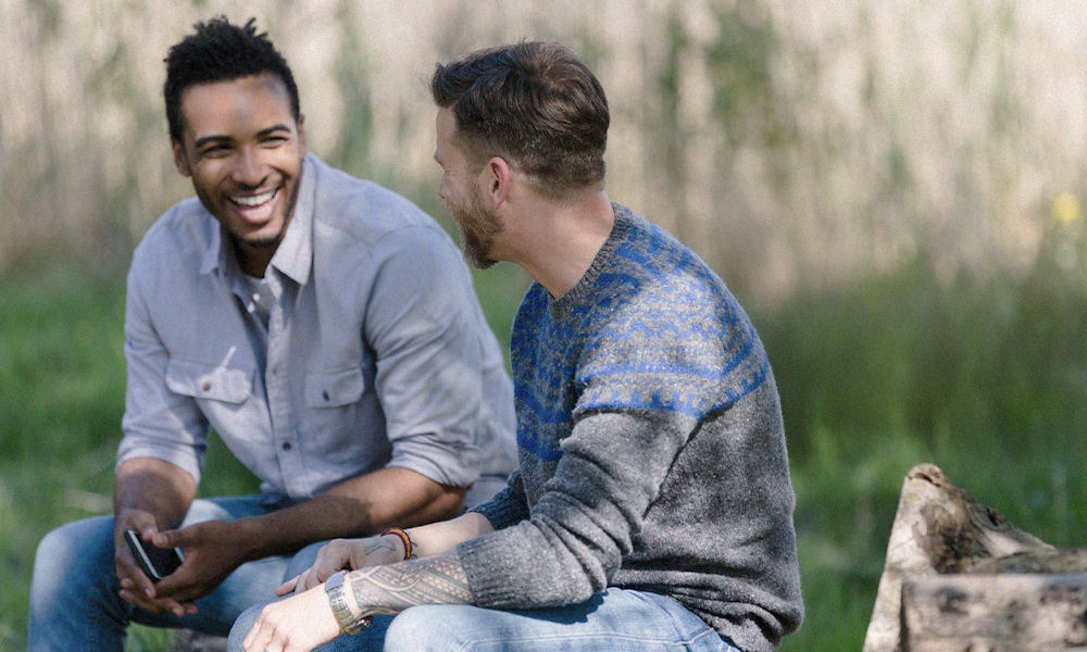 sober friends spending time together